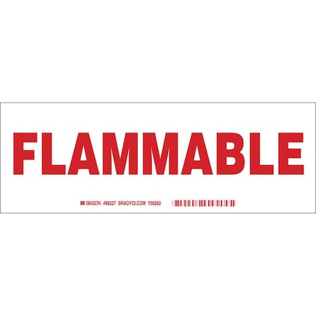 Brady Rectangular Safety Label, 3 1/2 in H, 10 in W, Polyester, Rectangle, English, 20105KLS, PK10 20105KLS